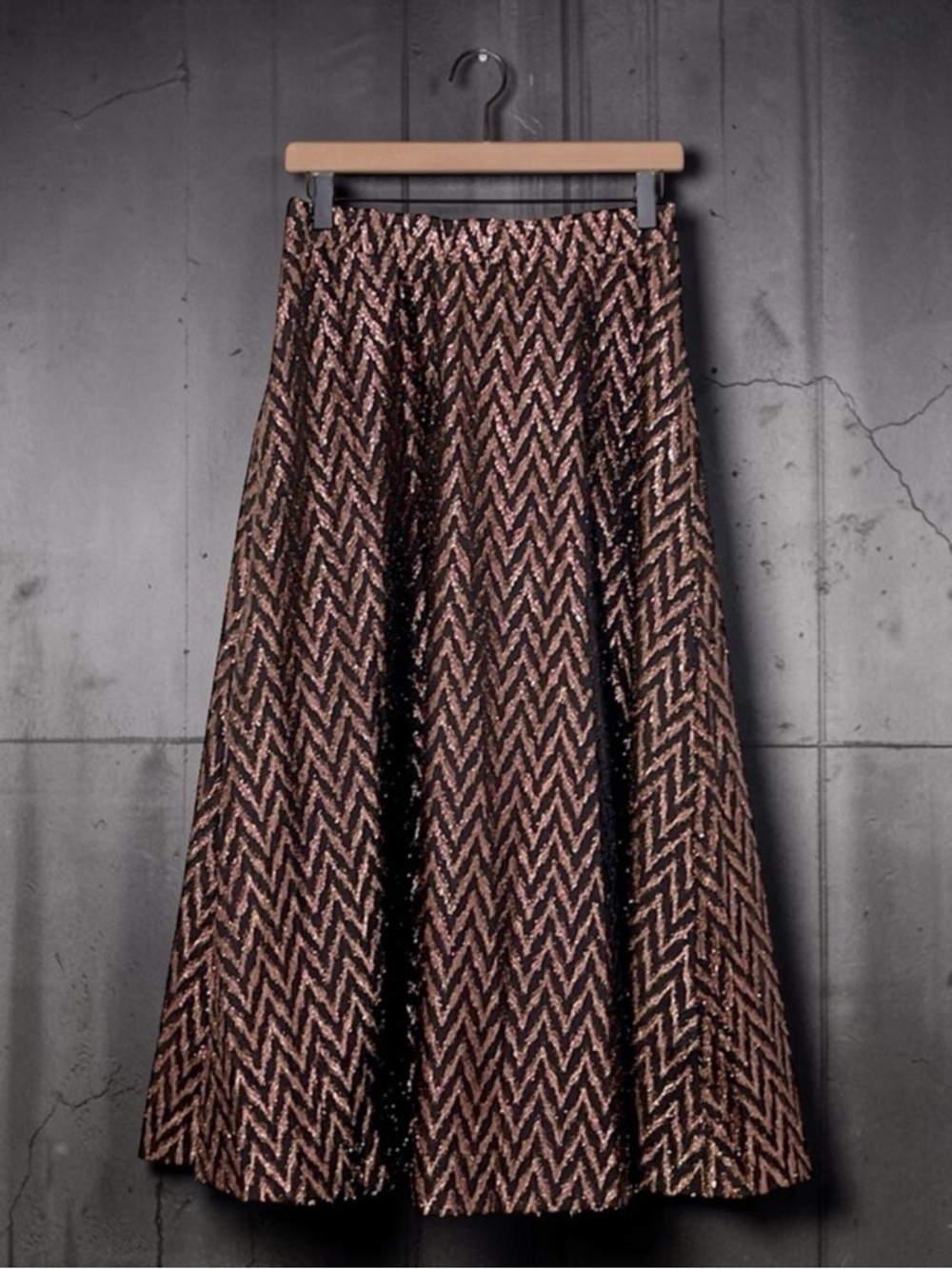 POMANDER PLACE Metallic Ikat Sierra Skirt Size S Fab! NWT